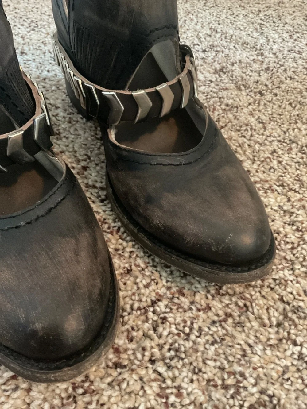 Blade Freebird Boots, Size 7, Brown/Black